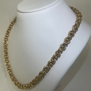 Collier ras du cou en or jaune 18K 30.02 Grs