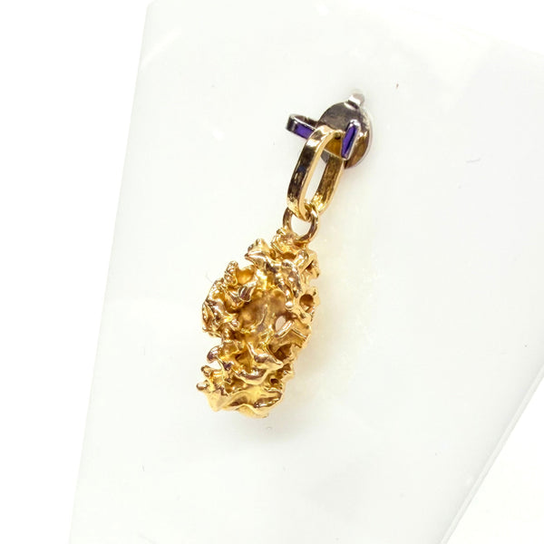 Pendentif Pépite en Or Jaune 18K - 5.09G