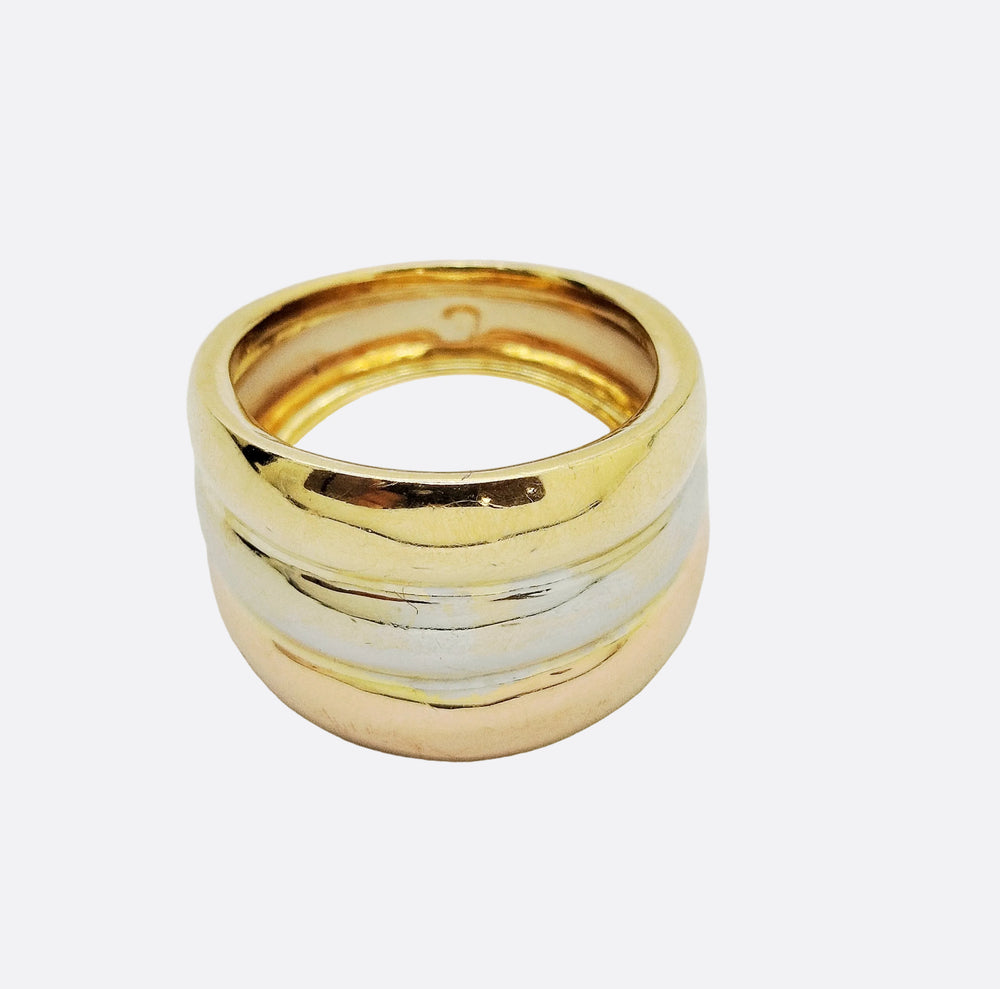 Bagues 3 ors 18K - Taille 54