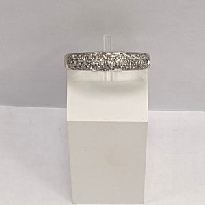 Bague en Or Blanc 18 K - Taille 55 - 3.94 G