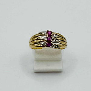 Bague en Or Jaune 18K Taille-57