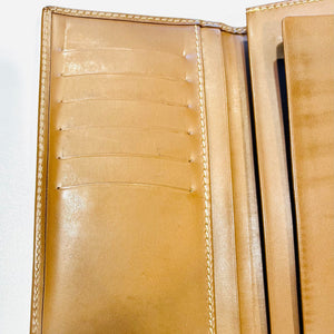 Portefeuille Christian Dior Beige & Marron