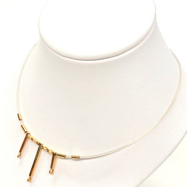 Collier Ras du Cou en Or Jaune 18K - 3.17g