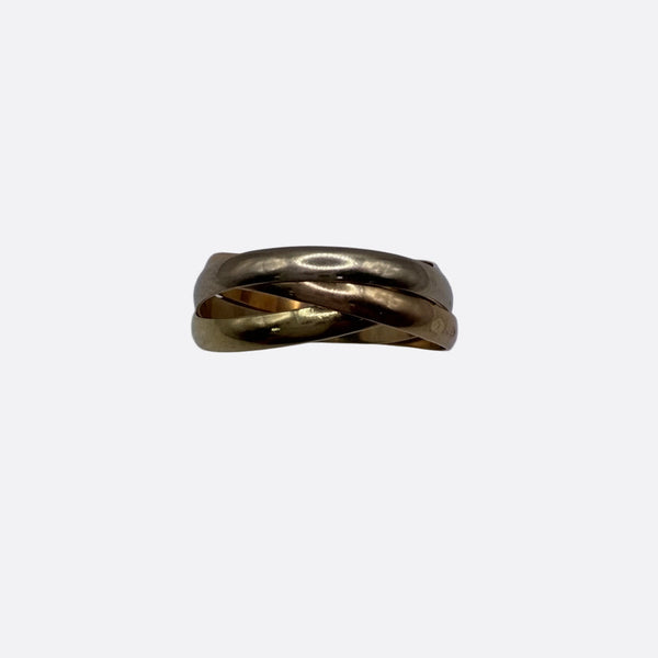Bague Alliance en Or Jaune 18K - Taille 54