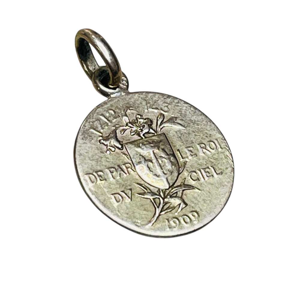 Pendentif Médaillon Or Jaune 15K