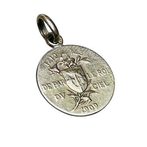 Pendentif Médaillon Or Jaune 15K - 1.35 G