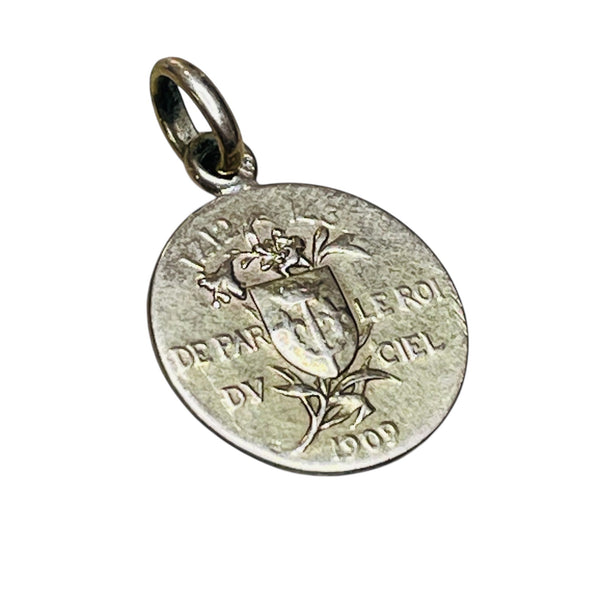 Pendentif Médaillon Or Jaune 15K - 1.35 G