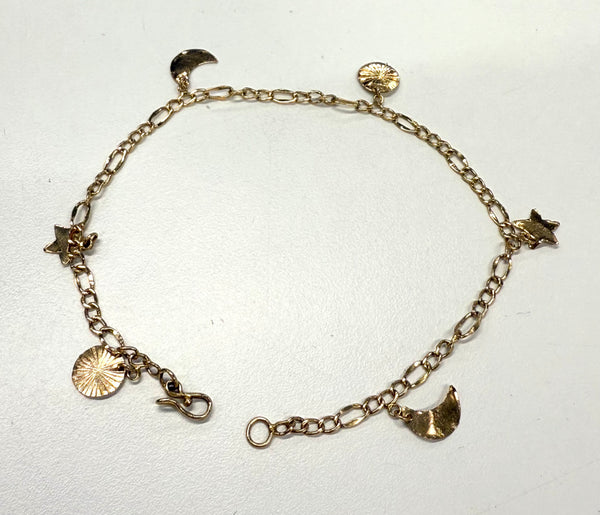 Bracelet breloque en Or jaune 18K
