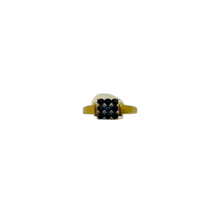 Bague en Or Jaune 18K Taille-52.5