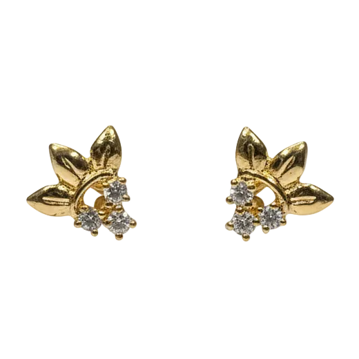 Boucles d'oreilles en Or Jaune 18K