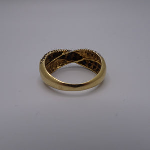 Bague en or jaune  18 Carats Taille - 56