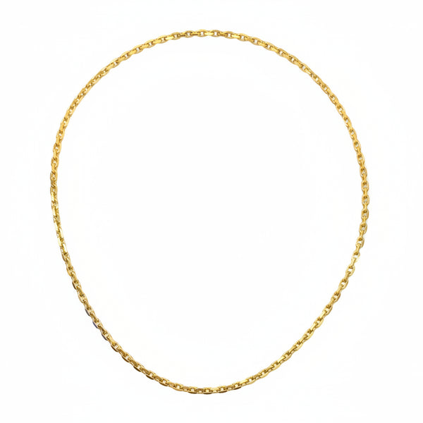 Collier Sautoir en Or Jaune 18K- 16.09G