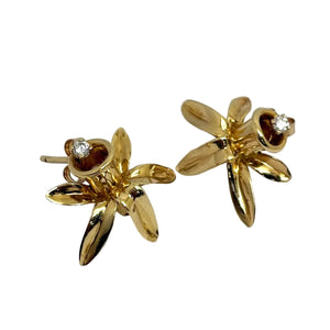 Boucles d'oreilles Or Jaune 18K - 3.63Grs