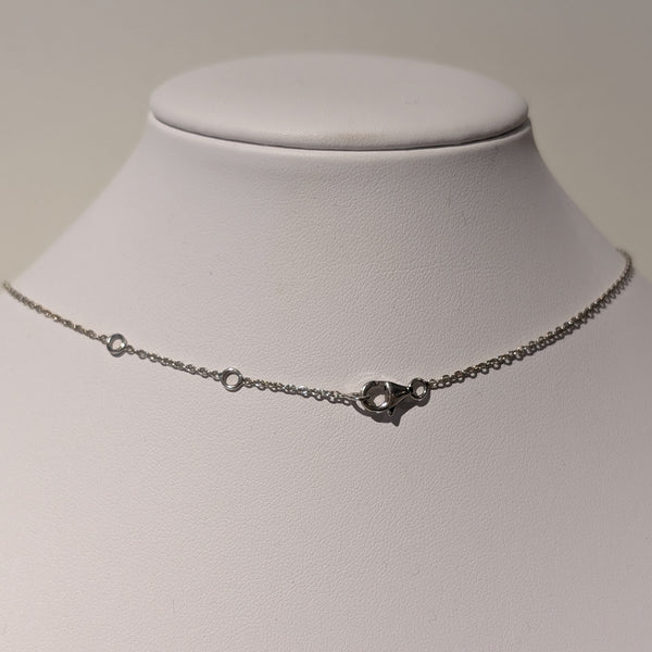 Collier en or blanc 18k -  6.10 G