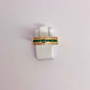 Bague Tank en Or Jaune 18 carats