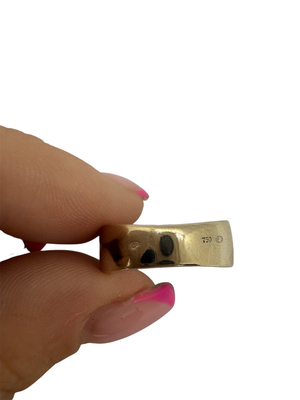 Bague en Or Blanc 18K Taille-51