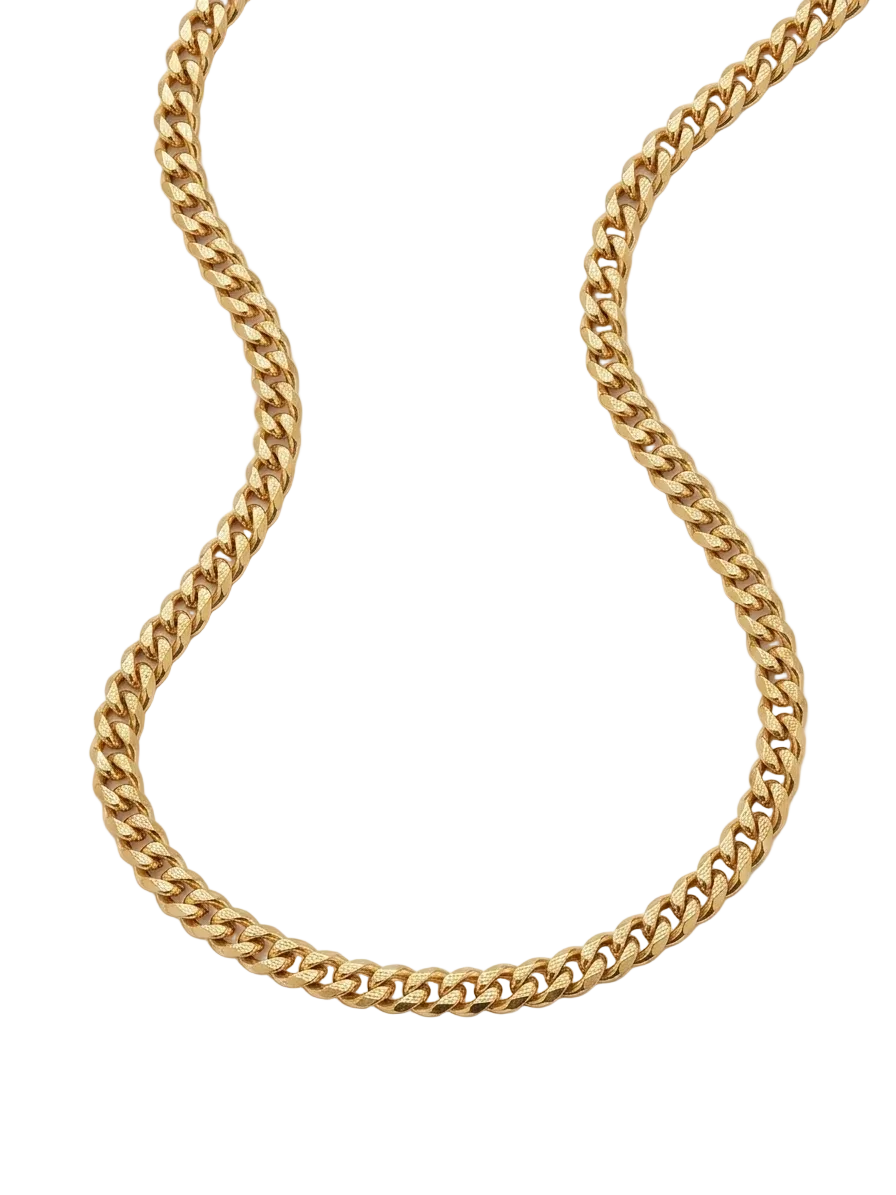 Collier Gourmette Or Jaune 18 K - 18.51 G