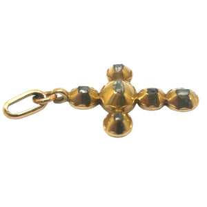Pendentif Croix Or Jaune 18K - 3.35Grs