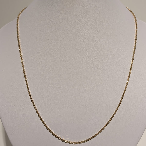 Collier Matinée Forçat Or Jaune 18 K - 5.89 G