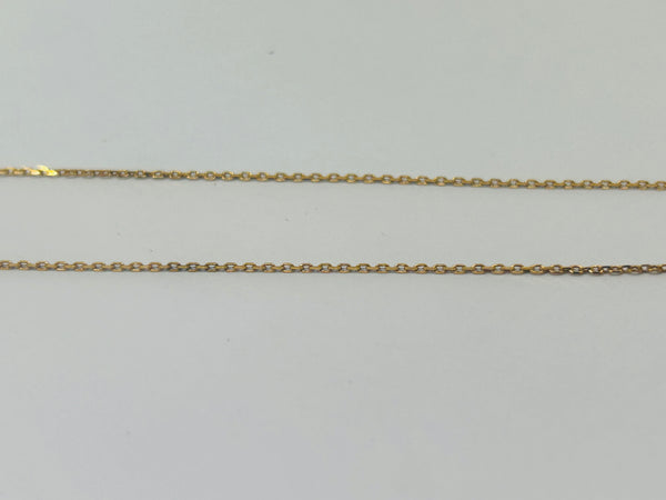 Collier Ras du Cou en Or Jaune 18 K - 2.26 G