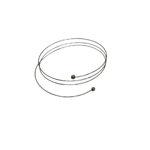 Bracelet Jonc en Or Blanc 18 Carats - 3.01 Grs