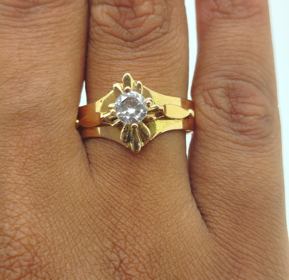 Bague en Or Jaune 18K
