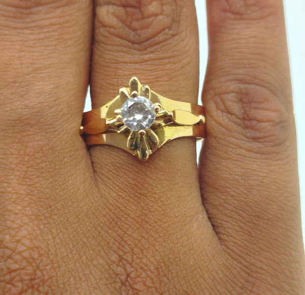 Bague en Or Jaune 18K - 4.40G