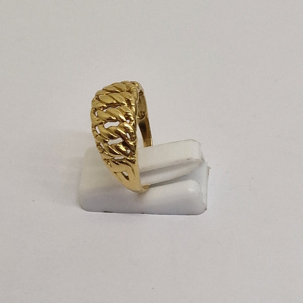 Bague en Or Jaune 18K Taille-59