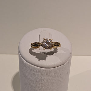 Bague en Or Jaune 18K - Taille 52