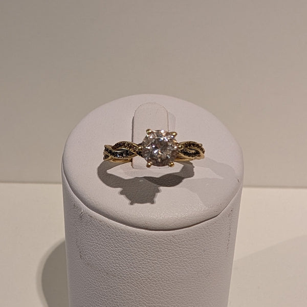 Bague en Or Jaune 18K - Taille 52