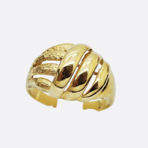 Bague en Or Jaune 18K - Taille 54 - 3.59g