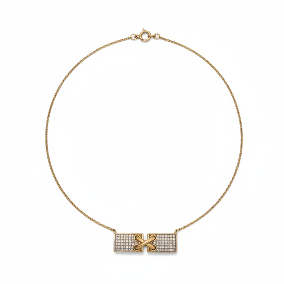 Collier Princesse en Or Jaune 18k - 4.12 G