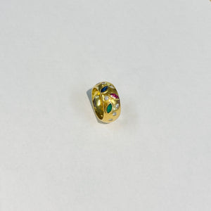 Bague en Or Jaune 18K Taille-52