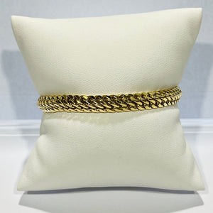 Bracelet Maillon en Or Jaune 18K