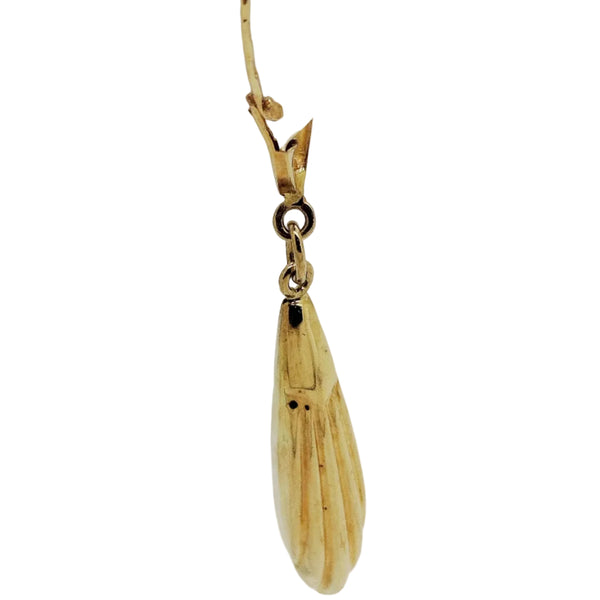 Boucles d'oreilles en or jaune 18K - 1.57 G