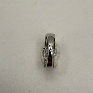 Bague en or blanc 18K Taille-56