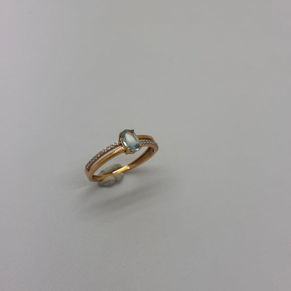 Bague en or jaune 18K Taille-54