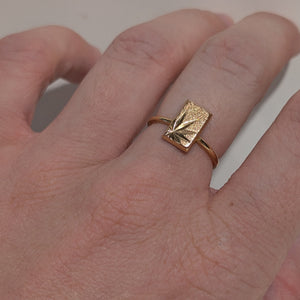 Bague Chevalière Or Jaune 750/1000