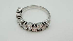 Bague en Or Blanc 18 K - Taille 53