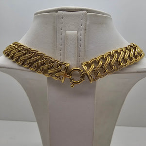 Collier chaîne américaine en or jaune 18K - 19.12 G