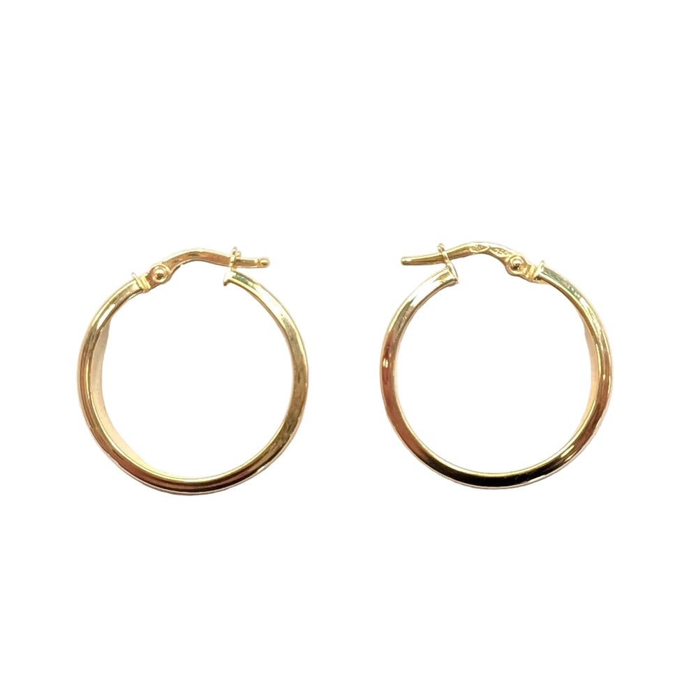 Créoles en Or Jaune 18k - 2.68gr