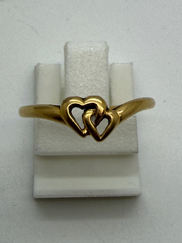 Solitaire Or Jaune 18 K - Taille 53 - 0.99