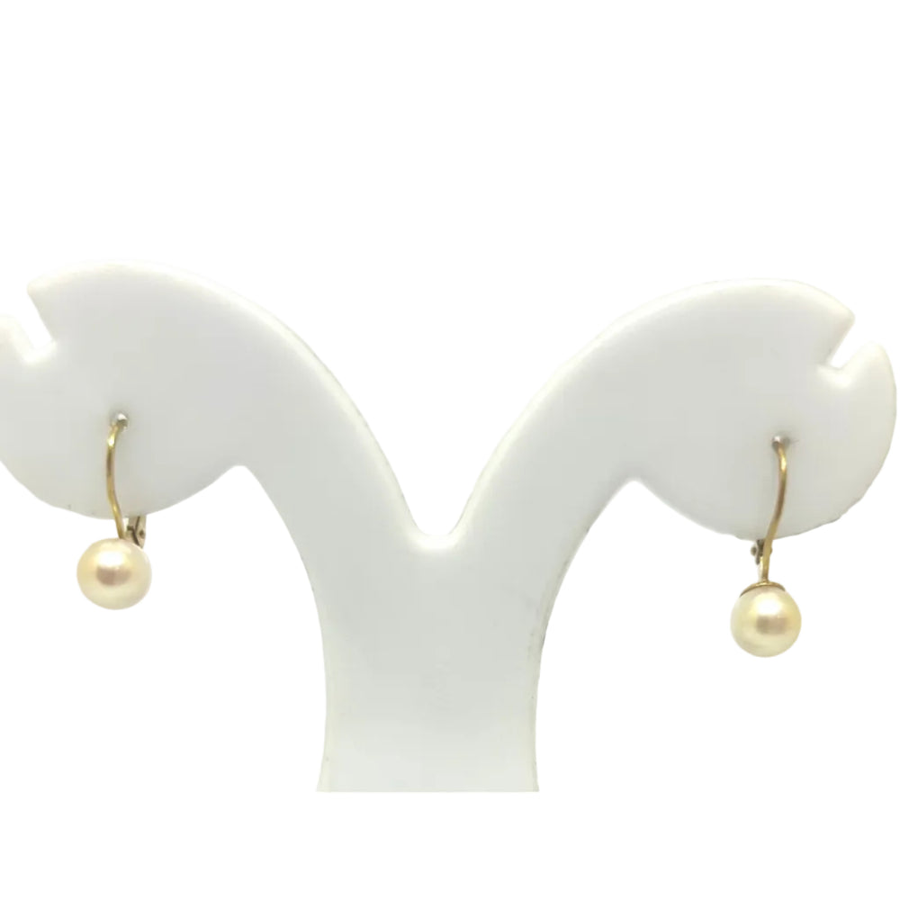 Boucles d'oreilles Dormeuses en Or Jaune 18k