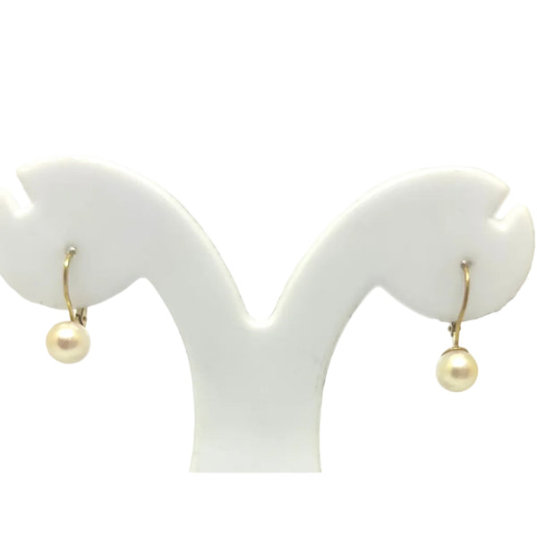 Boucles d'oreilles Dormeuses en Or Jaune 18k