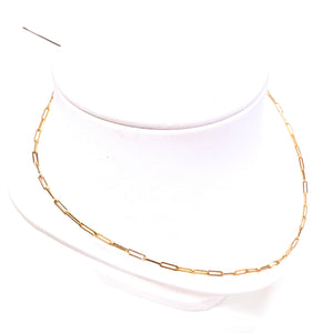 Collier chaine en or jaune 18k 3.52 Grs