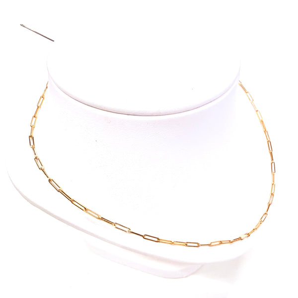 Collier chaine en or jaune 18k 3.52 Grs