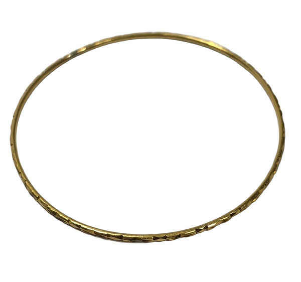 Bracelet Jonc Or Jaune 22K 5.69G