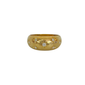 Jonc en or jaune 18K Taille-52