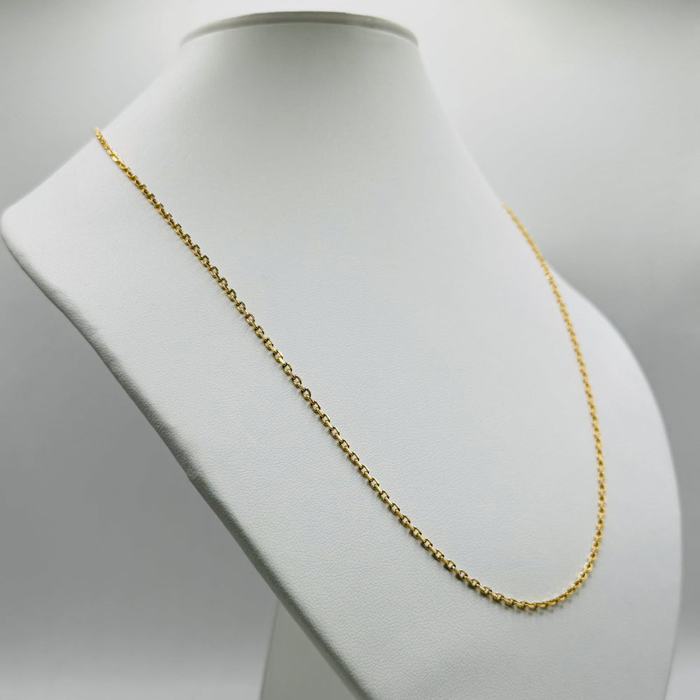 Collier Matinée en Or Jaune 18k - Chaîne Cheval - 5.71 Grs