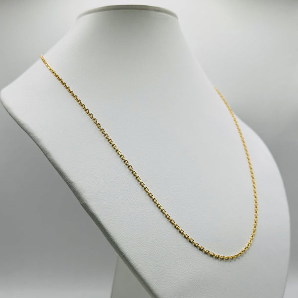 Collier Matinée en Or Jaune 18k - Chaîne Cheval - 5.71 Grs